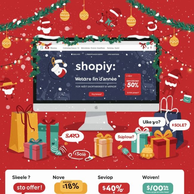 Le Guide Ultime : Préparer Votre Boutique Shopify pour la Saison des Fêtes