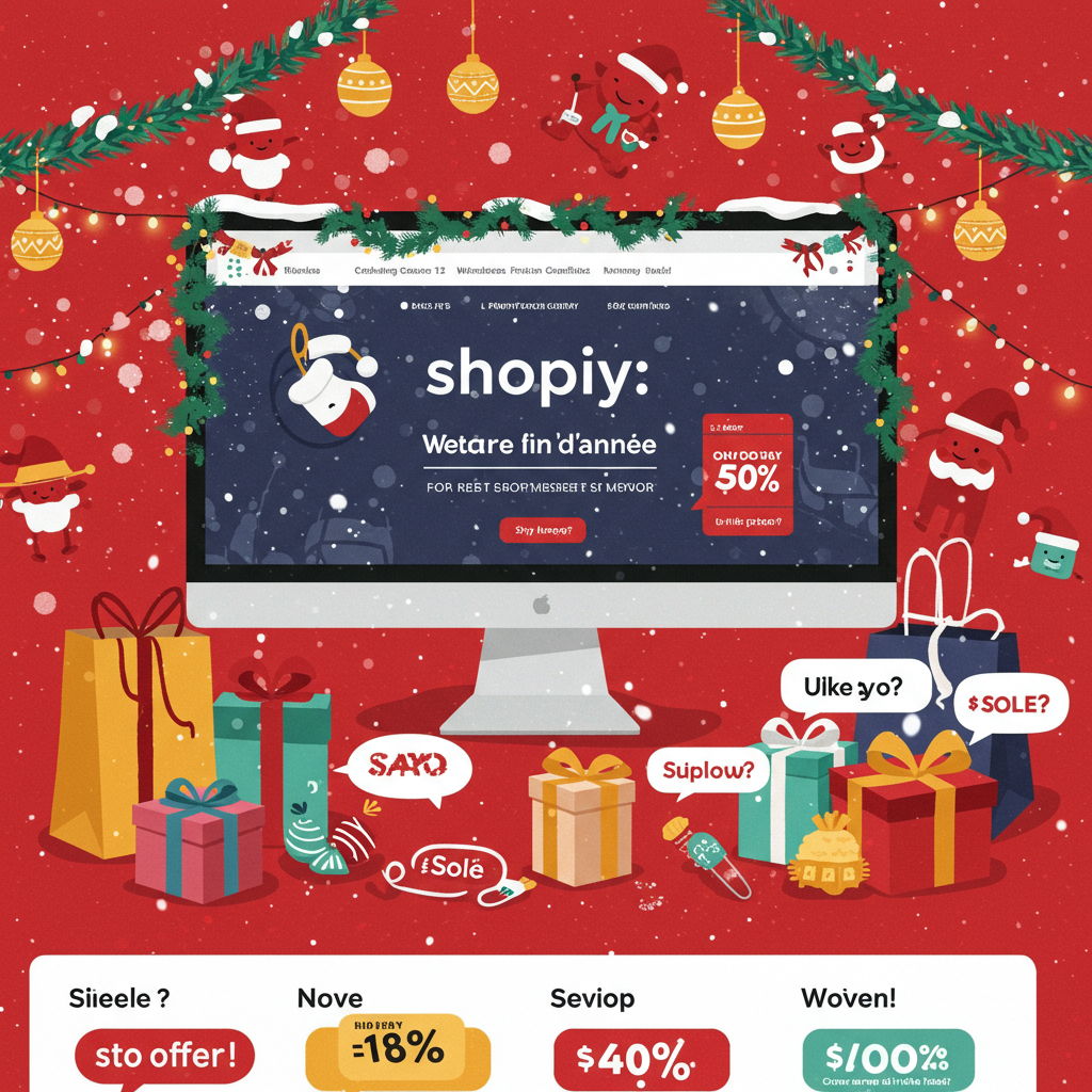 Le Guide Ultime : Préparer Votre Boutique Shopify pour la Saison des Fêtes