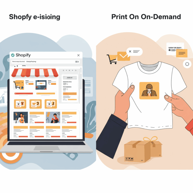 Your Shopify E-commerce Path: Dropshipping or Print-on-Demand?
