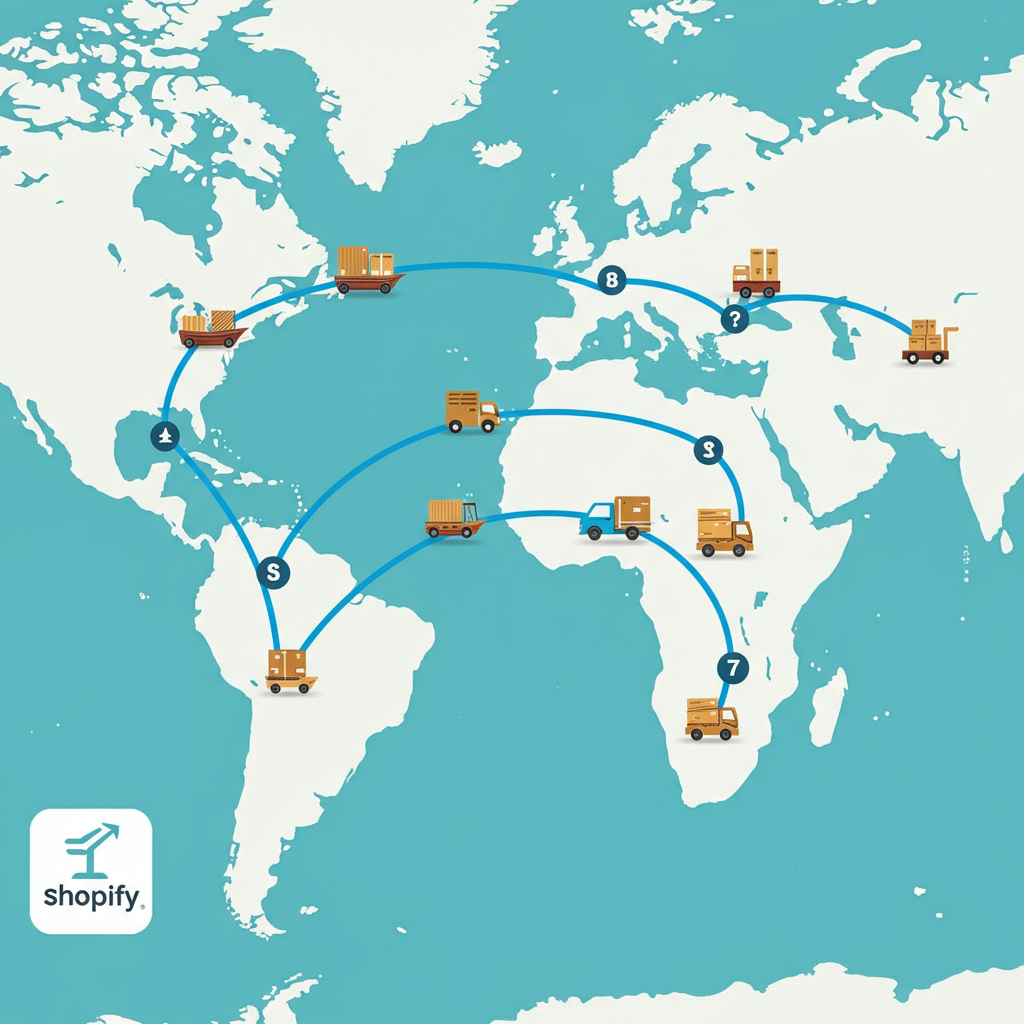 Navigating Global Waters: My Shopify International Shipping Playbook