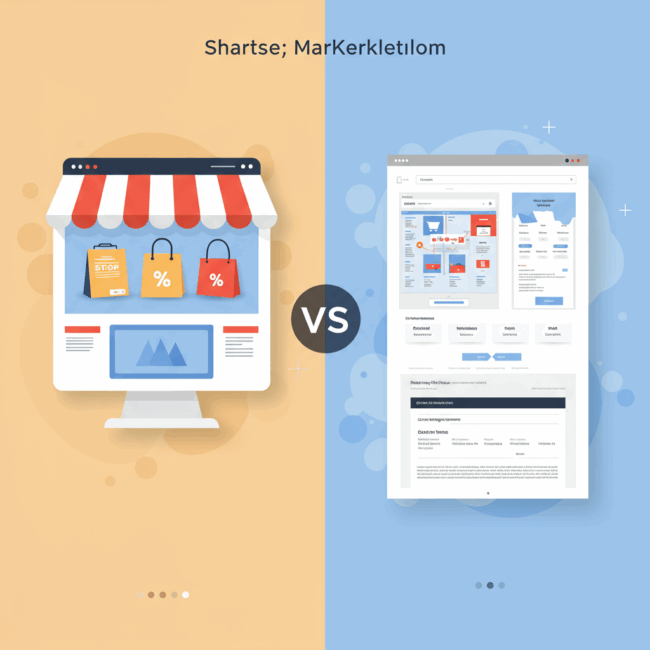 Your E-commerce Crossroads: Shopify Store vs. Marketplaces
