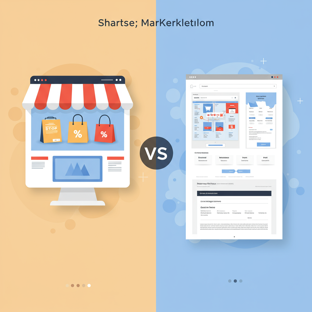 Your E-commerce Crossroads: Shopify Store vs. Marketplaces