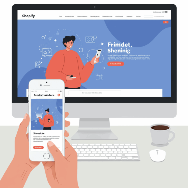 Designa Din Shopify Startsida för 2025: En Guide till Framgång