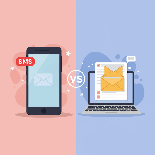 SMS vs. Email for Shopify: Maximizing Your Conversions